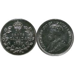 1932  10¢  ICCS MS64. Brilliant and lustrous.  A sharp example.