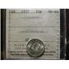 Image 1 : 1937  10¢  ICCS MS65.  White and brilliant.