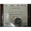 Image 1 : 1946 10¢  ICCS MS65.  White and brilliant.  A scarce date.