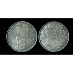 1929 25¢ PCGS MS66. A pristine peice with great toning.