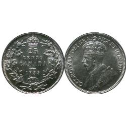 1933  25¢  ICCS AU55. Brilliant with lots of luster.