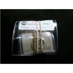 1956 25¢  ICCS MS63. Lot of 20 pieces. All white and brilliant.