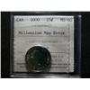 Image 1 : 2000 Map Mule 25¢ ICCS MS60