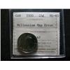 Image 1 : 2000 Map Mule 25¢ ICCS MS63