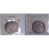 Image 1 : 1921 50¢ ICCS MS65PQ. THE KING OF CANADIAN COINS!  Second best example graded by ICCS.   Missing fro