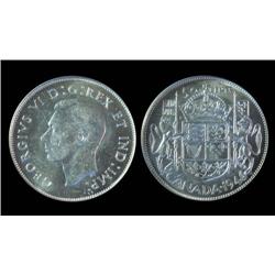 1946 DESIGN in "6" PCGS MS62.   Lots of lustre and white in colour.  A nice example. Scarce and seld