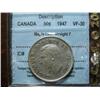 Image 1 : 1947 Maple leaf 50¢ CCCS VF30.