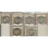 Image 1 : 1935 $1 ICCS MS64, lot of 6 coins.