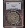 Image 1 : 1935 $1 PCGS MS65, superbly toned.