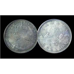 1936 $1  PCGS MS66.  Absolutely sublime toning and eye appeal.  Autumn shades make this a gem exampl