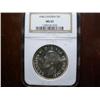 Image 1 : 1946 $1  NGC MS63.  Brilliant with full lustre.