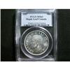 Image 1 : 1947 Maple Leaf  "Single HP" $1  PCGS  MS63. Brilliant and lustrous.  Key date.