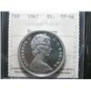 Image 1 : 1967  $1  ICCS SP66 HEAVY CAMEO.    Brilliant.