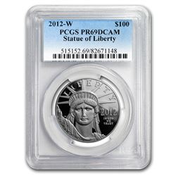 2012-W 1 oz Proof Platinum Eagle PR-69 PCGS