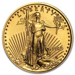 1995 1/10 oz Gold American Eagle BU