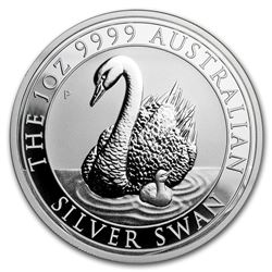 2018 Australia 1 oz Silver Swan BU