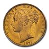 Image 1 : 1871 Great Britain Gold Sovereign Victoria Shield MS-63+ NGC D28