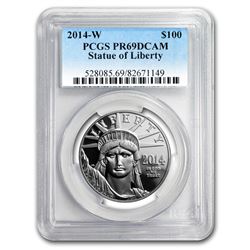 2014-W 1 oz Proof Platinum American Eagle PR-69 PCGS