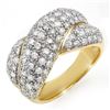 Image 1 : 2.05 ctw Certified VS/SI Diamond Ring 14k Yellow Gold - REF-154Y4X