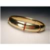 Image 1 : 14K YG Multi-Colored Enamel Bangle Bracelet #1499361