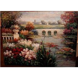 Gorgeous Landscape Oil on Canvas, Kubulm #1512023