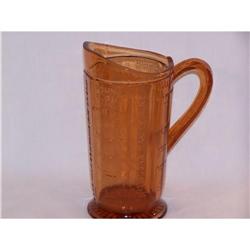 Pink Depression Measuring Pitcher #1522991