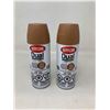 Image 1 : Krylon Dual Superbond Spraypaint & Primer (2 x 340g) Adobe Satin