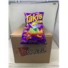 Image 1 : Case of Takis Fuego Hot Chilii Pepper Lime Rolled Tortilla Chips