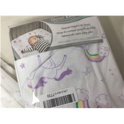 Flannel Fitted Crib Sheet
