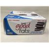 Image 2 : Keto Love Good Fats- Cookies & Cream Flavour (12 x 39g)