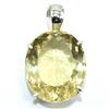 Image 1 : Silver Lemon(15.3ct) Pendant (~weight 7.9g), Suggested Retail Value $250 (Estimated Selling Price fr