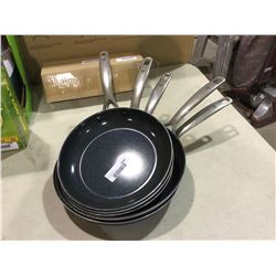 Blue Diamond 5-Piece Pan Set(Retailer return, sold as is)