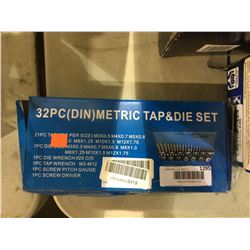 32PC (DIN) Metric Tap & Die Set