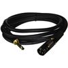 Image 1 : Monoprice 6' Premier Series XLR Male to 1/4inch TRS Male 16AWG Cable