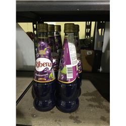 Ribena Blackcurrant Juice Concentrate Lot of 6
