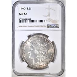 1899 MORGAN DOLLAR NGC MS-63