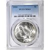 Image 1 : 1924 PEACE DOLLAR PCGS MS-64
