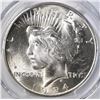 Image 2 : 1924 PEACE DOLLAR PCGS MS-64