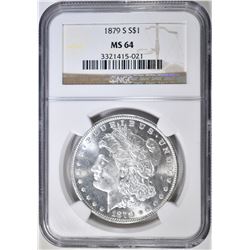 1879-S MORGAN DOLLAR NGC MS-64