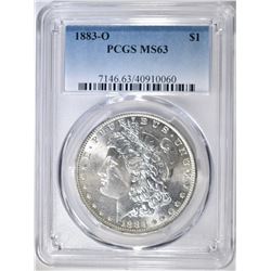 1883-O MORGAN DOLLAR PCGS MS-63