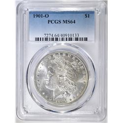 1901-O MORGAN DOLLAR PCGS MS-64
