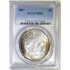 Image 1 : 1897 MORGAN DOLLAR  PCGS MS-63