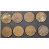 Image 1 : 8 MIXED DATE 2-CENT PIECES