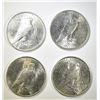 Image 2 : 4 1922 AU/BU PEACE DOLLARS