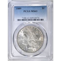 1889 MORGAN DOLLAR PCGS MS-63