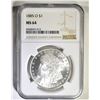 Image 1 : 1885-O MORGAN DOLLAR NGC MS-64