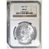 Image 1 : 1887 MORGAN DOLLAR NGC MS-64