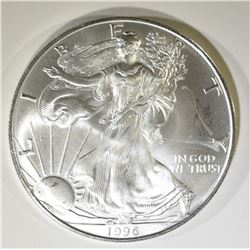 1996 BU AMERICAN SILVER EAGLE  BETTER DATE