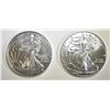 Image 1 : 2020 & 2021 BU AMERICAN SILVER EAGLES