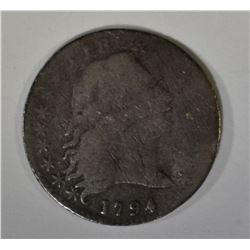 1794 BUST HALF DIME VG